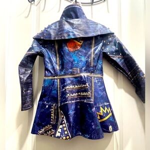 Disney Descendants 2 Evie Long Faux Leather Jacket